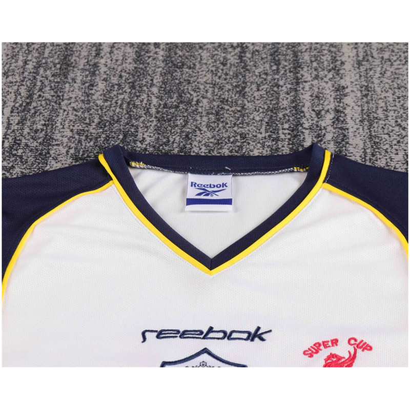 Maillot extérieur rétro pour enfants de Liverpool 2001/02