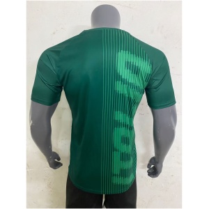 Maillot d'entraînement court pré-joueur d'Italie vert 2024