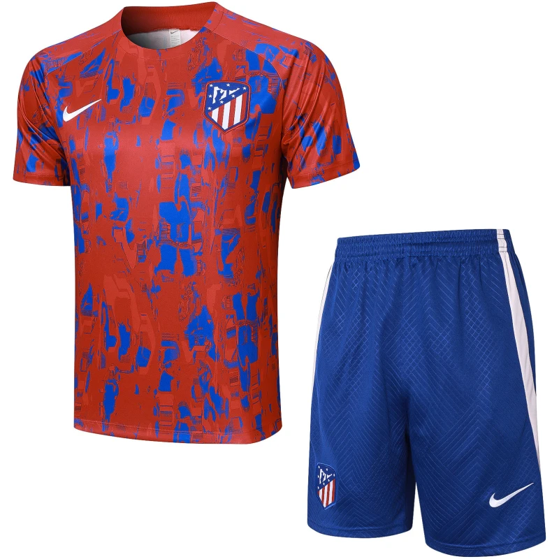 Tenue d’entraînement courte Atletico Madrid rouge 2023/24