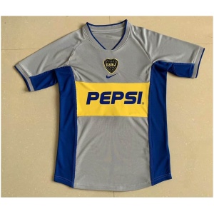 Maillot Extérieur Rétro Boca Juniors 2002