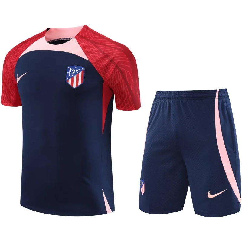 Ensemble d’entraînement court de l’Atlético Madrid bleu marine 2023/24