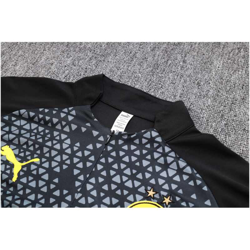 Survêtement d’entraînement Borussia Dortmund Noir Motif 2023/24