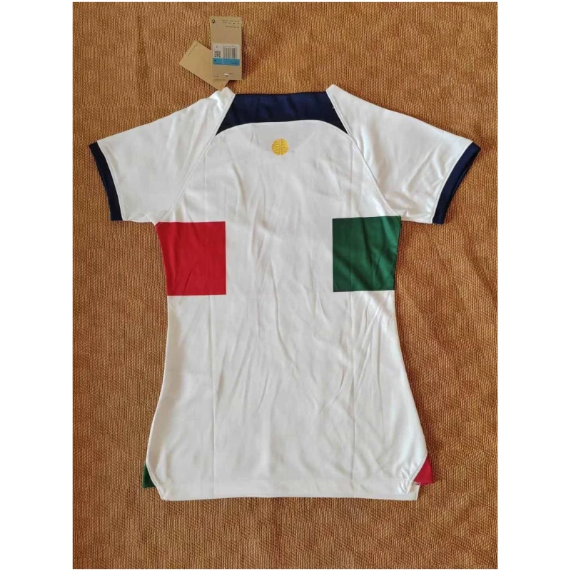 Maillot Extérieur Équipe Féminine du Portugal Coupe du Monde de la FIFA Qatar 2022