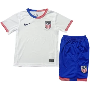 Maillot domicile 2024 pour enfants des États-Unis