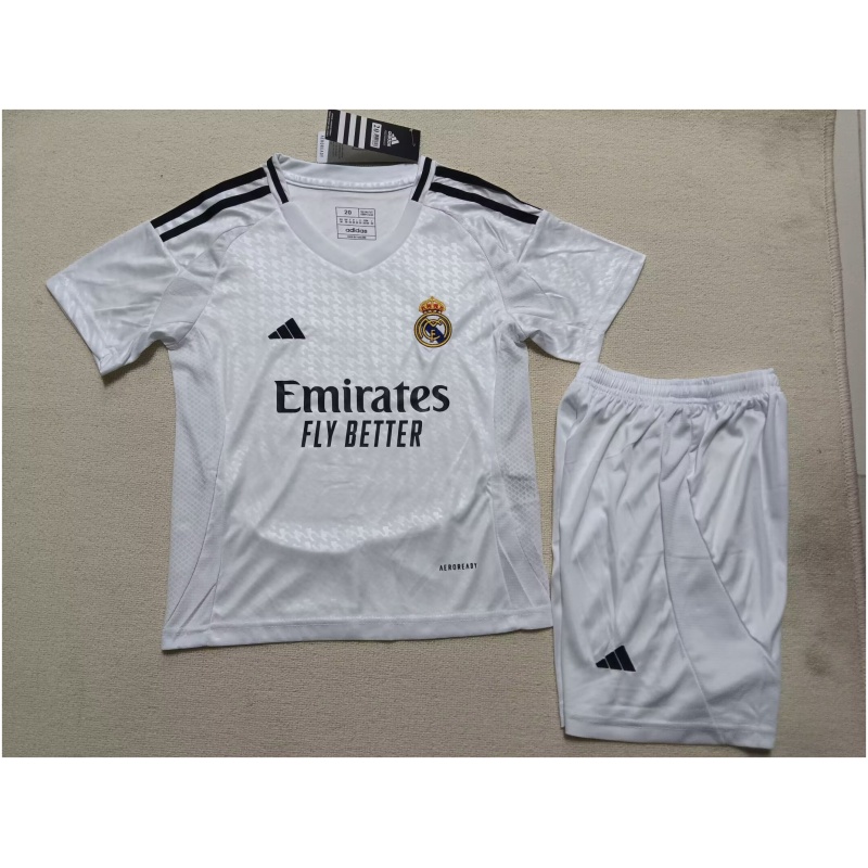 Maillot domicile enfants du Real Madrid 2024/25