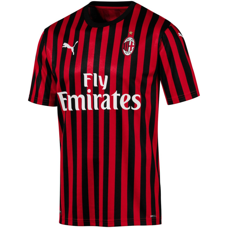 Maillot domicile rétro de l’AC Milan 2019/20
