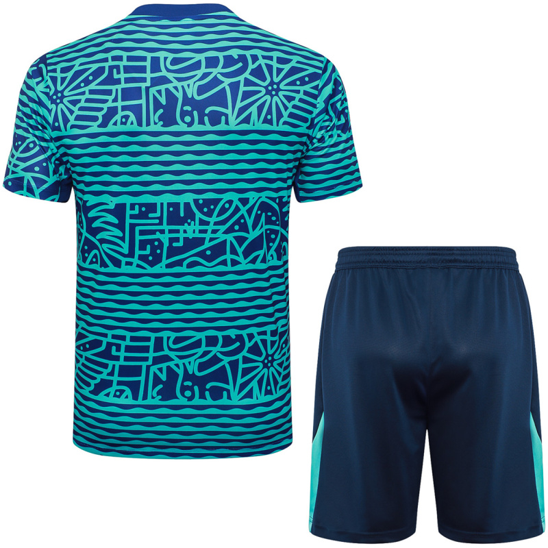 Costume d’Entraînement Court Brésil Bleu 2024