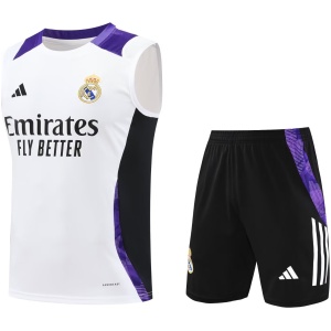Débardeur Real Madrid Blanc 2024/25