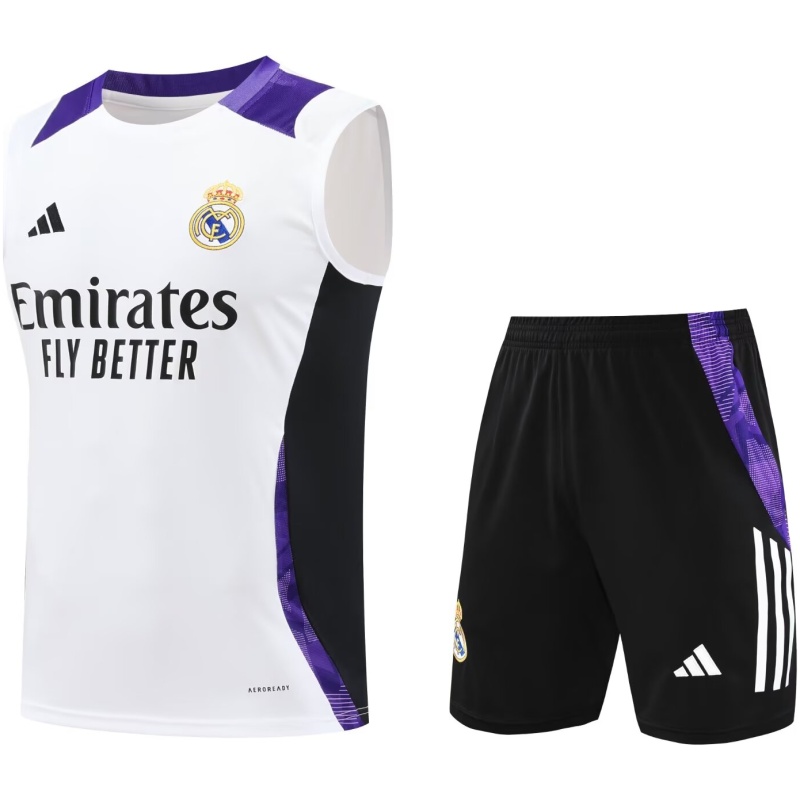 Débardeur Real Madrid Blanc 2024/25