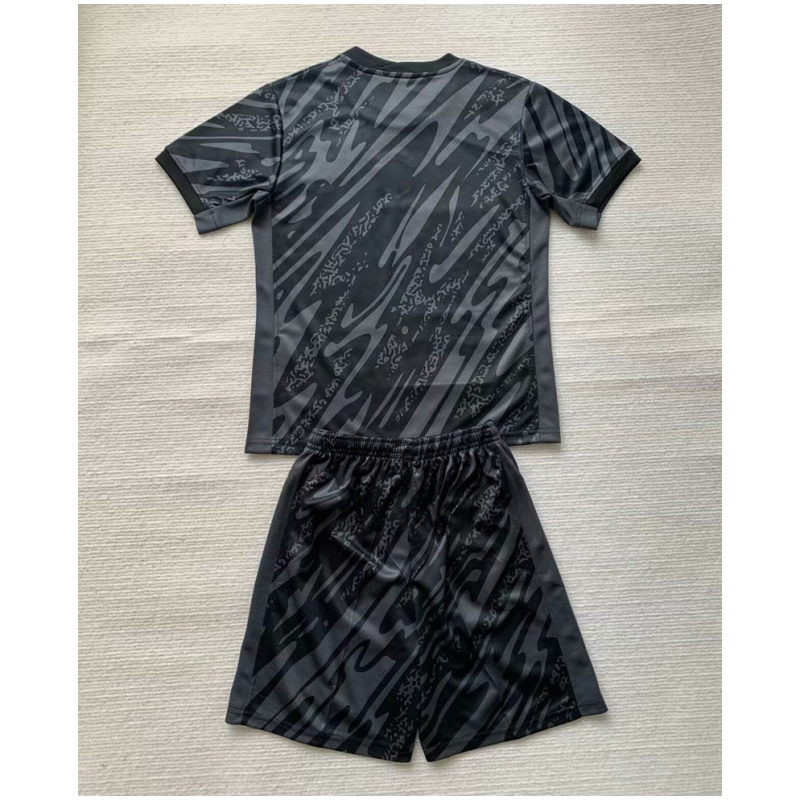 Maillot de Gardien Enfant Brésil Noir 2024