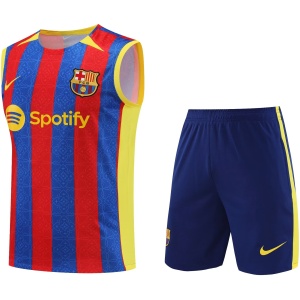 Combinaison une-pièce Barcelone Bleue – Rouge 2023/24