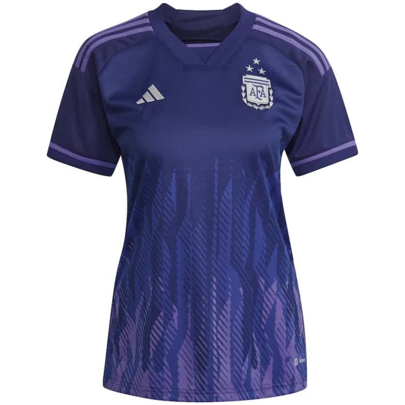Maillot extérieur féminin d’Argentine 3 étoiles, Championnes de la Coupe du Monde FIFA Qatar 2022