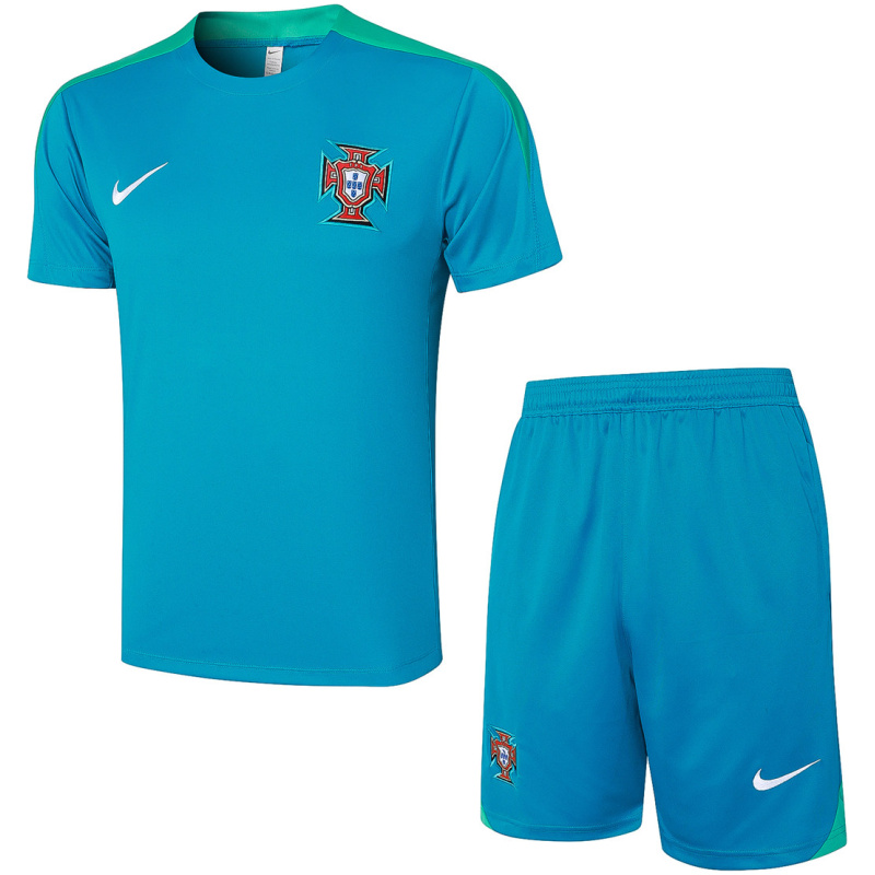 Ensemble d’entraînement court Portugal Aqua 2024