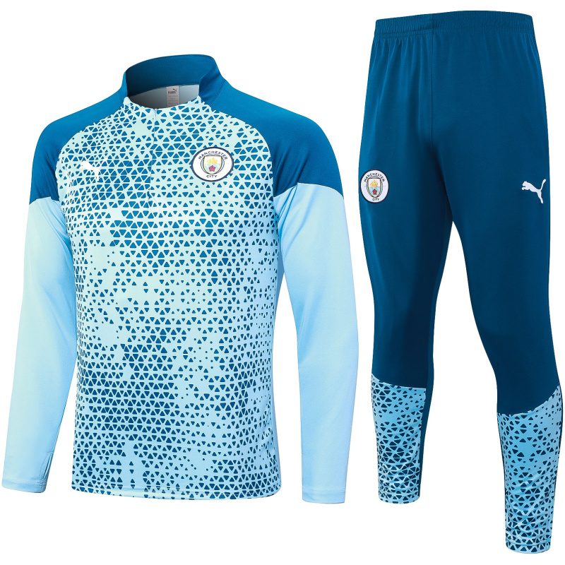 Survêtement d’entraînement Manchester City Bleu Diamants 2023/24