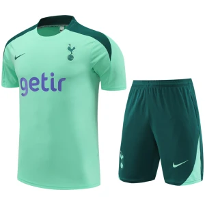 Tenue d’entraînement courte de Tottenham Hotspur vert clair 2024/25