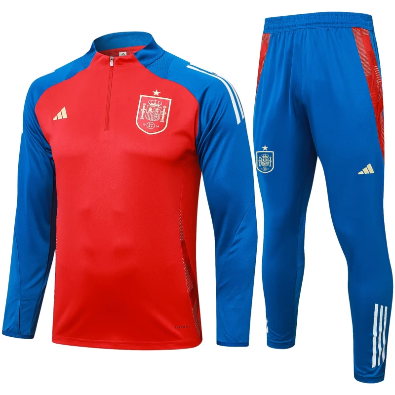 Tenue d’entraînement rouge de l’Espagne 2024/25