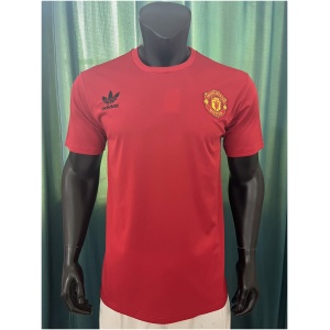 Maillot d'entraînement court de Manchester United rouge 2023/24
