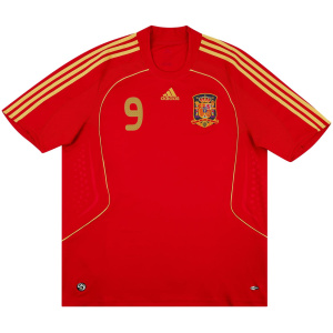 Maillot Domicile Rétro Espagne 2008