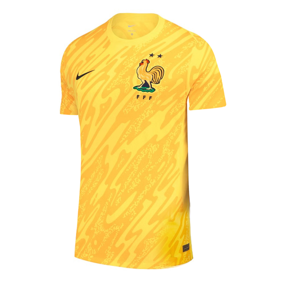 Maillot Jaune du Gardien de But de l’Équipe de France 2024