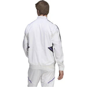 Veste coupe-vent toutes saisons Real Madrid blanche 2023/24