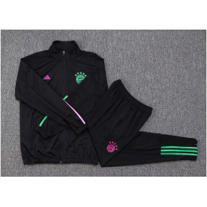 Ensemble de survêtement enfants Bayern Munich Veste + Pantalon Noir 2023/24
