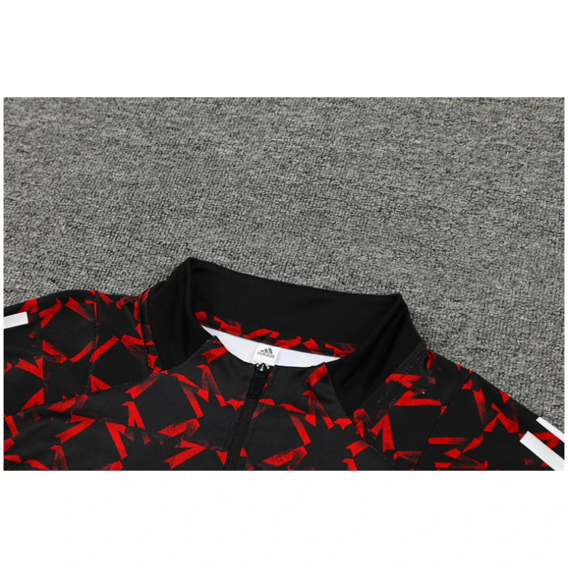 Tenue d’entraînement Manchester United Rouge – Noir 2024/25