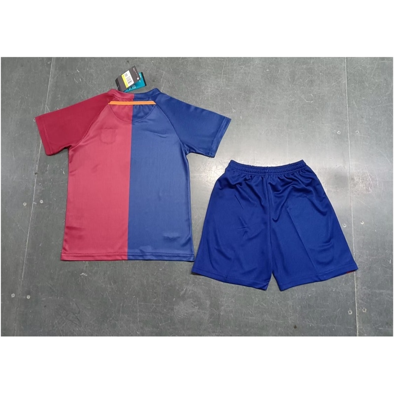 Maillot Domicile Enfant Retro Barcelone 2008/09