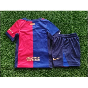 Maillot Domicile Enfants Barcelone 2024/25