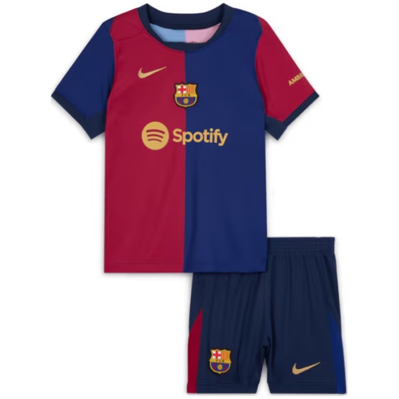 Maillot Domicile Enfants Barcelone 2024/25