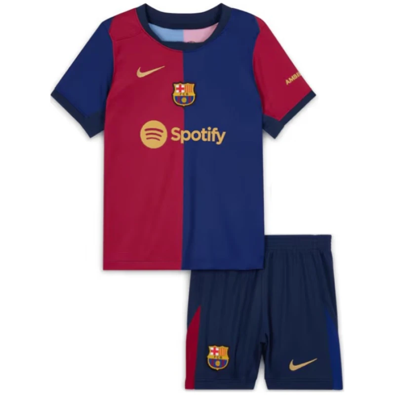 Maillot Domicile Enfants Barcelone 2024/25