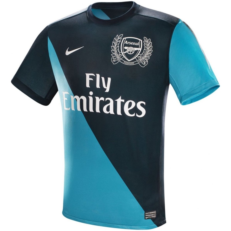 Maillot extérieur rétro d’Arsenal 2011/12