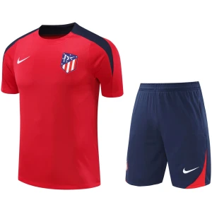 Tenue d’entraînement courte de l’Atlético Madrid rouge 2024/25