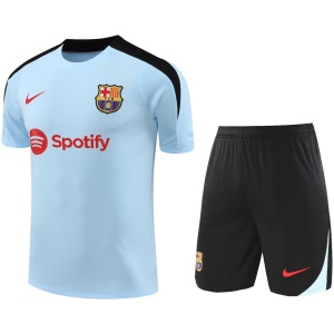 Tenue d’entraînement courte Barcelone bleu clair 2024/25