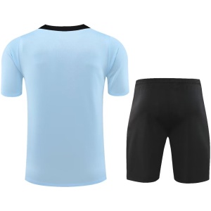 Tenue d’entraînement courte Barcelone bleu clair 2024/25