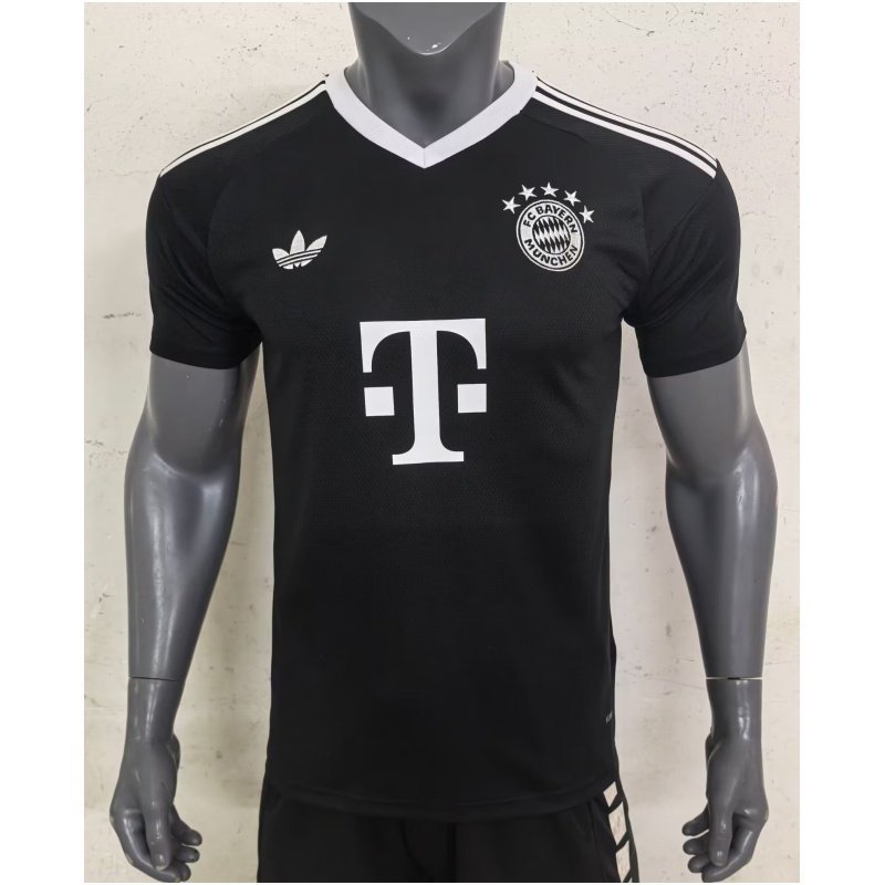 Maillot Noir de Gardien de But du Bayern Munich 2024/25