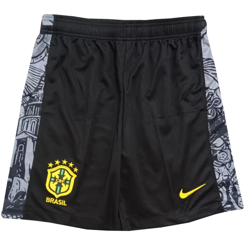 Édition Spéciale Brésil – Short Noir et Gris 2024