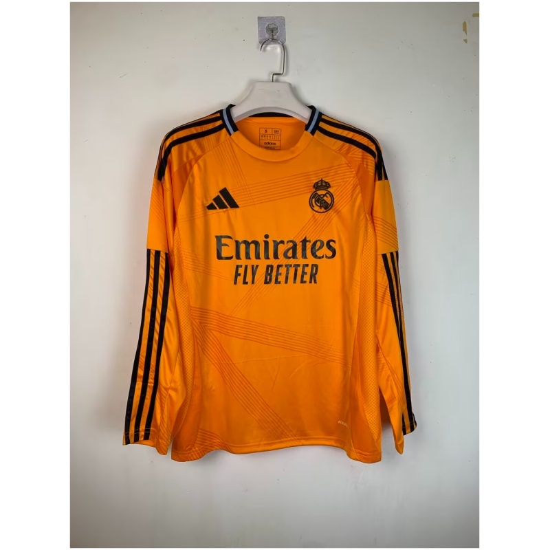 Maillot Extérieur à Manches Longues du Real Madrid 2024/25