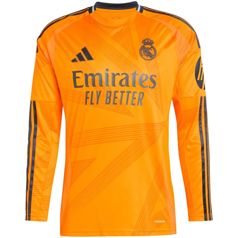 Maillot Extérieur à Manches Longues du Real Madrid 2024/25
