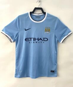 Maillot domicile rétro de Manchester City 2013/14