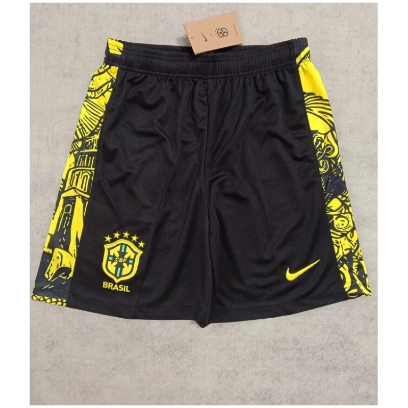 Édition Spéciale Brésil Noir – Short Jaune 2024