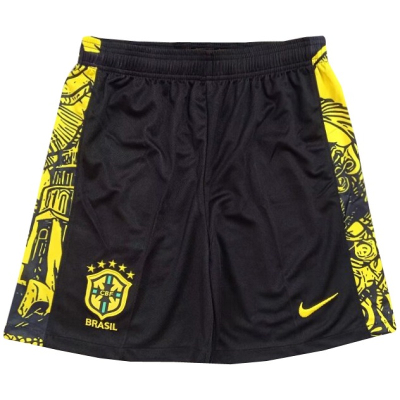 Édition Spéciale Brésil Noir – Short Jaune 2024