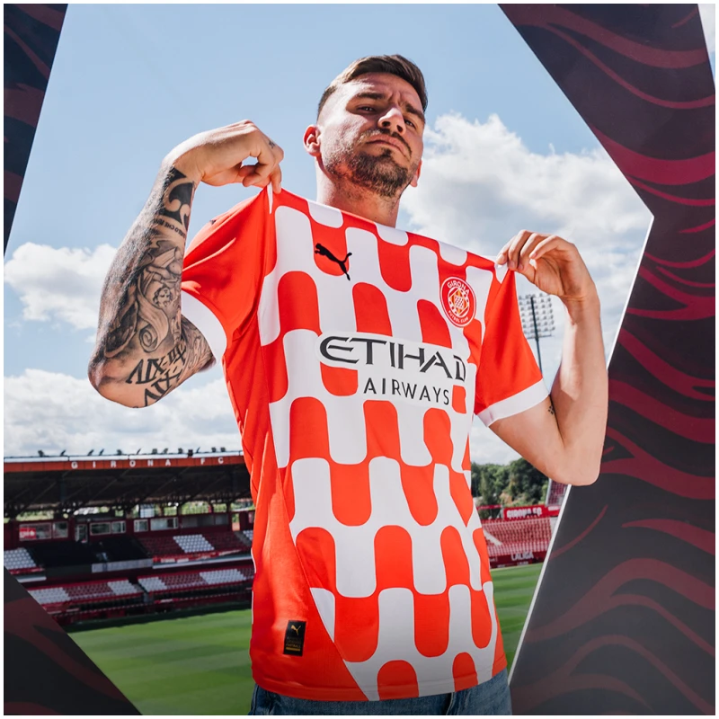 Maillot domicile de Gérone 2024/25