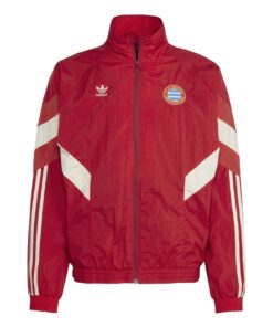 Veste de Survêtement à Fermeture Éclair Intégrale Bayern Munich adidas Originals Lifestyler Bordeaux 2024/25