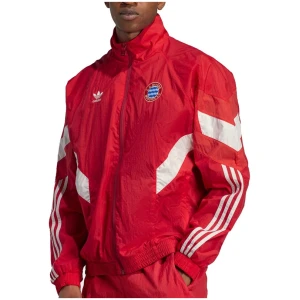 Veste de Survêtement à Fermeture Éclair Intégrale Bayern Munich adidas Originals Lifestyler Bordeaux 2024/25