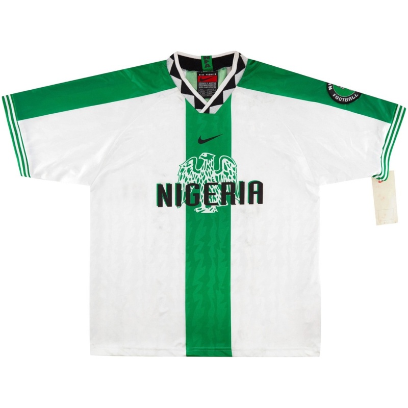 Maillot Extérieur Rétro du Nigeria 1996