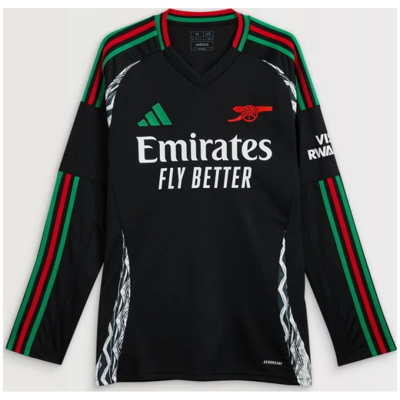 Maillot extérieur à manches longues + short Arsenal 2024/25
