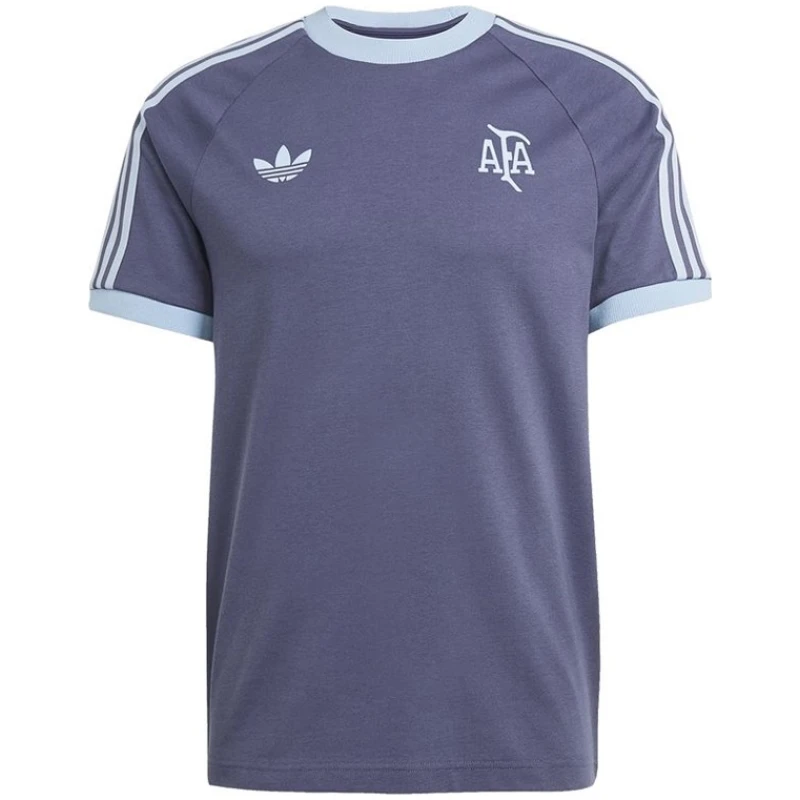 Maillot Adidas Originals Argentine 3 Bandes 100% Coton Marine 2025 – joueur