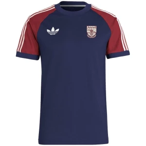 Maillot Arsenal Adidas Originals 3 Bandes en Pur Coton Marine 2024/25 – joueur