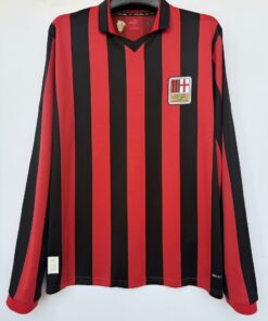 Maillot rouge à manches longues AC Milan 125e anniversaire saison 2024/25