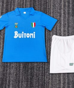 Maillot Domicile Rétro Naples Enfants 1987/88